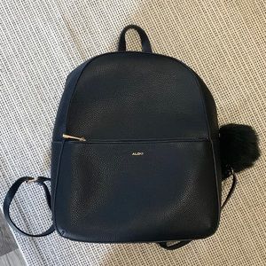 Pebble Faux Leather Backpack